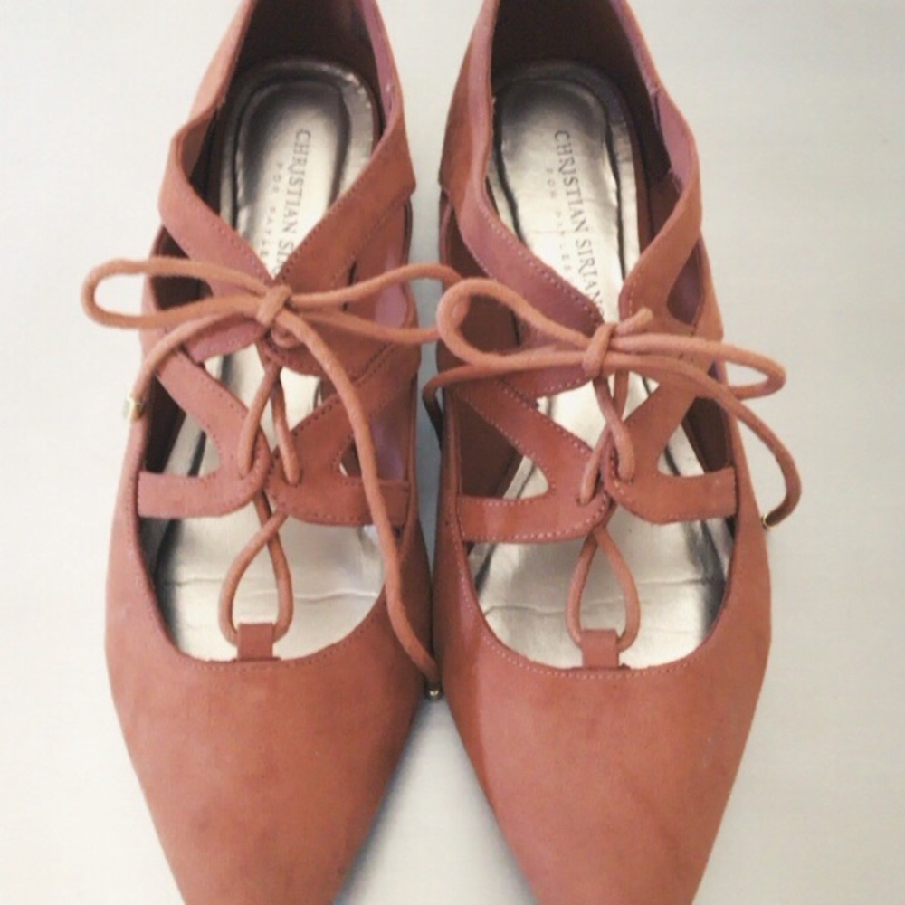 Lace Up Flats